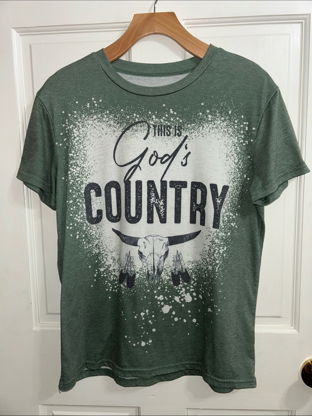 God's Country Graphic Tee - Green